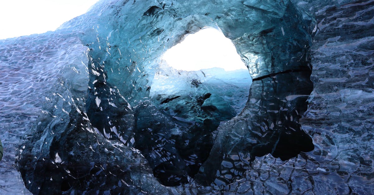 Ice Caves tour in October in Iceland - A Glacier in Vatnajokull, Iceland