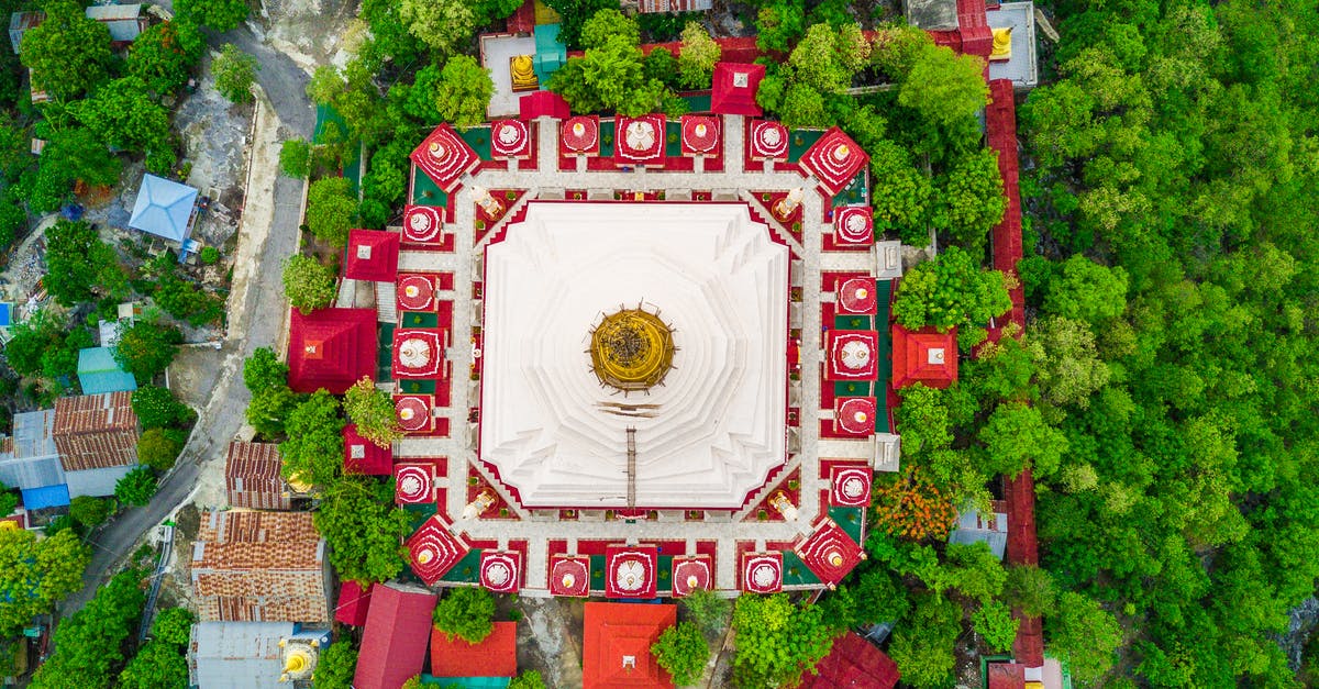 Identify this place in Myanmar - Aerial Photography of Mandalay City in Myanmar 