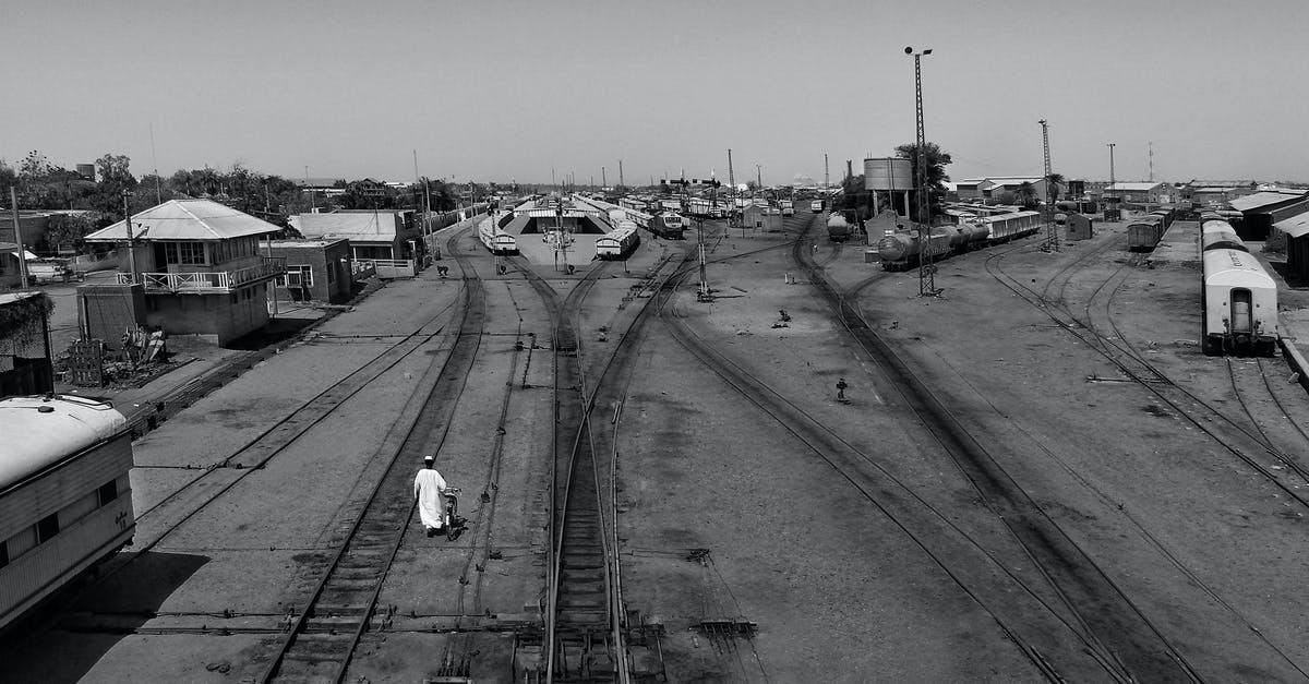 If Dutch railways suggests a 5-min connection, is it definitely doable? - Grayscale Photo of Railway Station