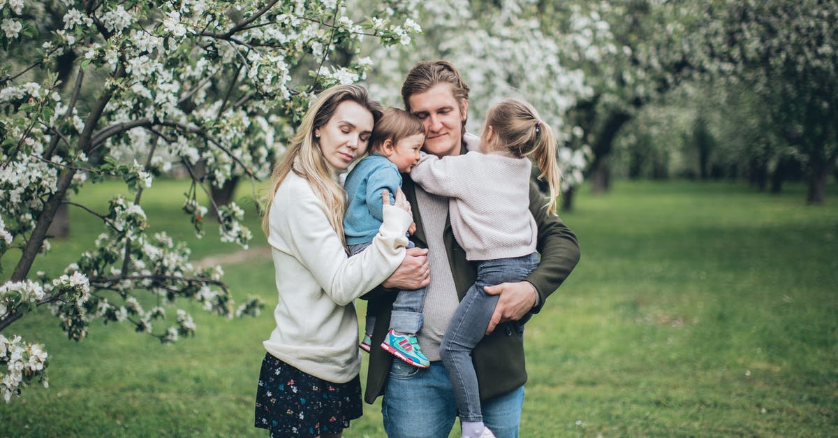 Immersion at St Helen's Spring (Sacred Spring in England) - Happy Family Hugging Outdoors