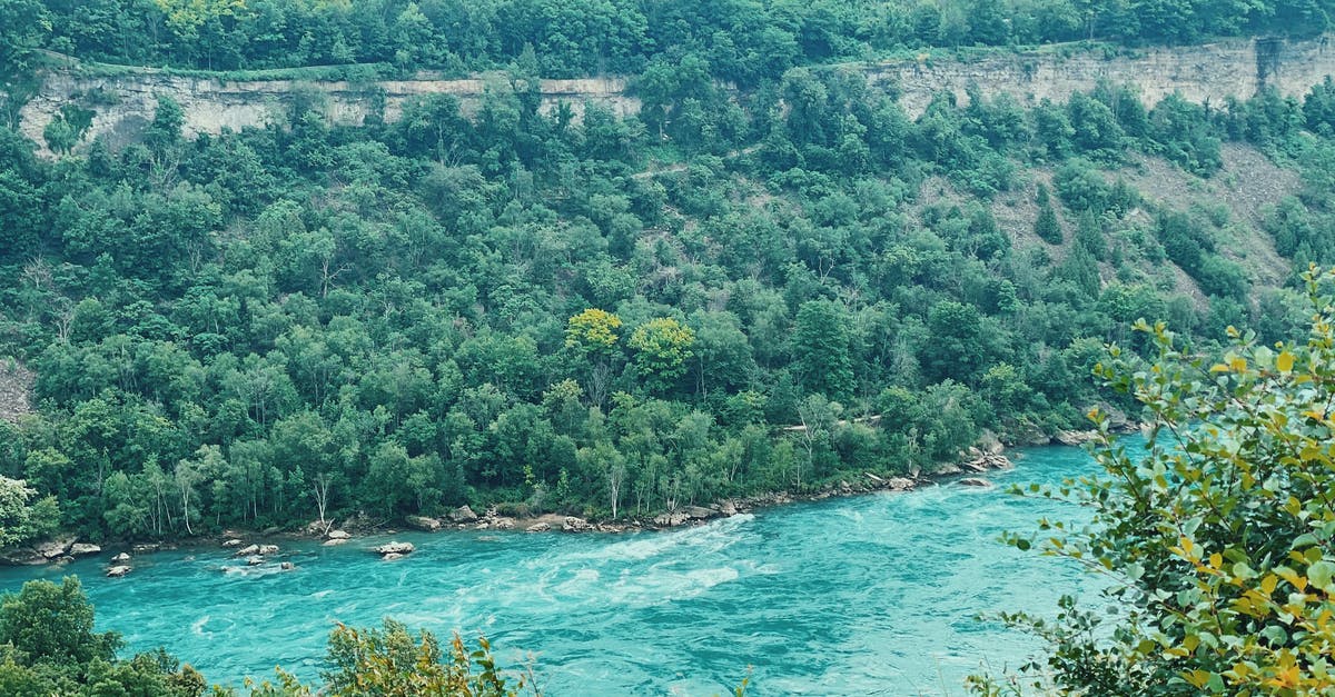 Immigration clearance in Canada - Niagara Glen Trail in Canada