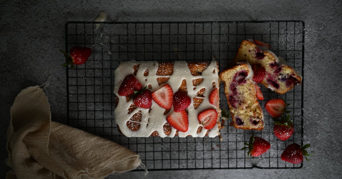 Importing home-baked cake into the EU - Pizza With Sliced Strawberries on White Box