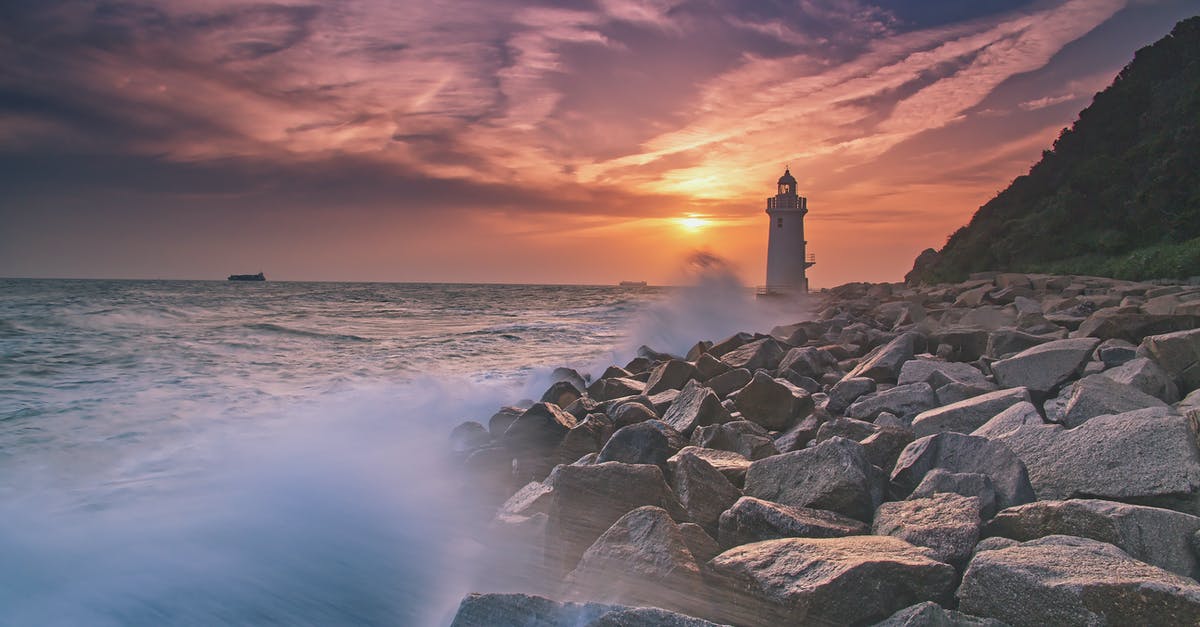 Importing shells from a US beach into Japan - Free stock photo of beach, dawn, dusk