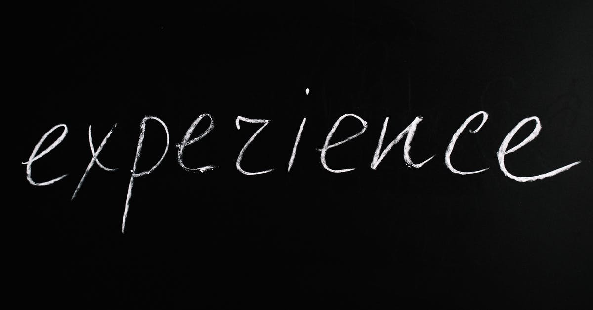 In what language should I write my city/country name abroad? - Experience Lettering Text on Black Background