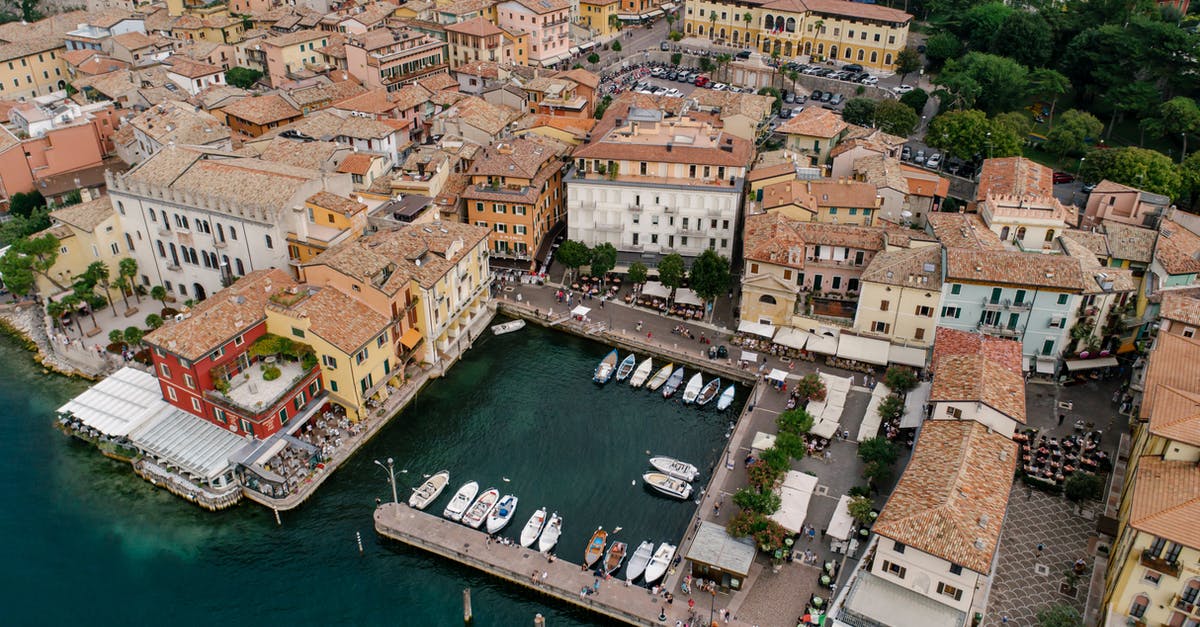 In which city are these buildings? - Aerial View of City Buildings