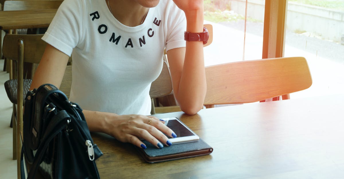 Indian customs rules on bringing packed iPhone [duplicate] - Woman Wearing White Romance-printed Crew-neck T-shirt While Sitting on Brown Wooden Chair