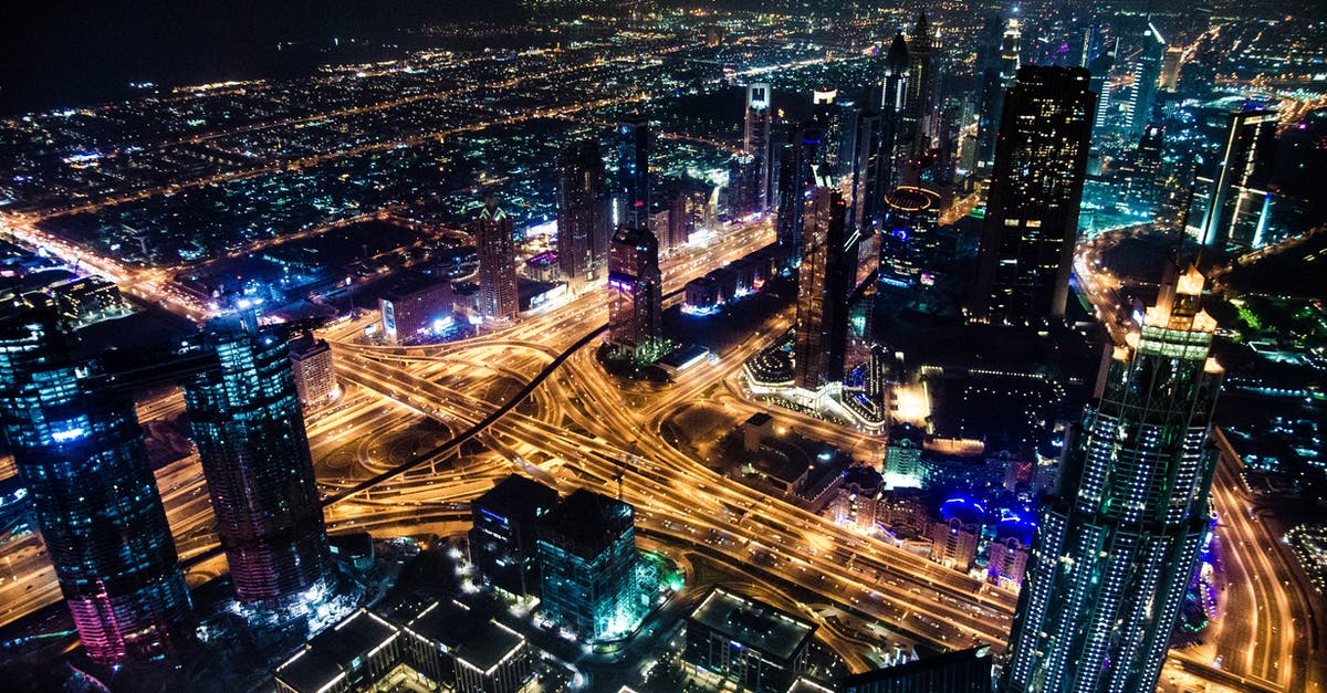 Indian national travelling from Kuwait to Dubai by road [closed] - Timelapse Cityscape Photography during Night Time