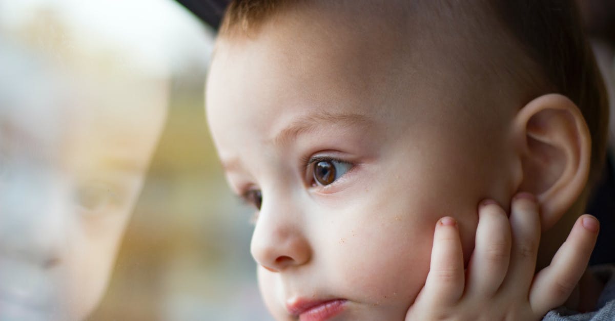 Infant visitor visa - Baby Infant Looking in Window