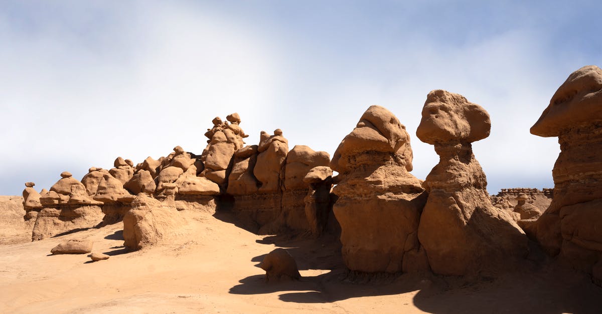 Insurance for travel to the USA while pregnant - Brown Rock Formation Under White Clouds