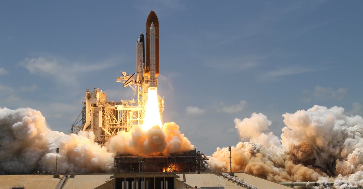 Intercontinental connecting flight in the US - Time Lapse Photography of Taking-off Rocket