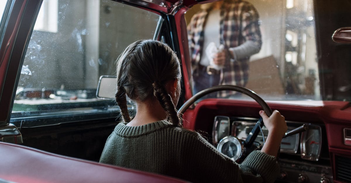 International children car seat standards for multiple regions - Woman in Black and White Striped Shirt Driving Car