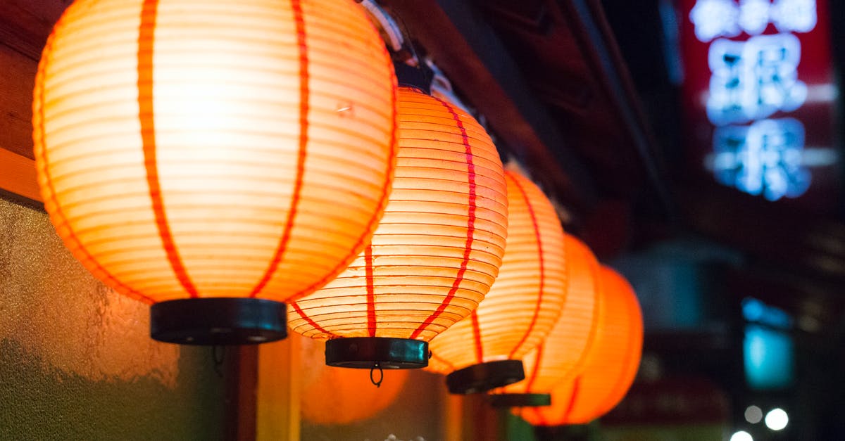 Internship in Japan [closed] - Paper Lanterns