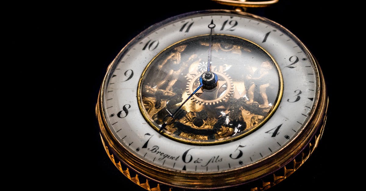 Is 2 hours enough connection time in Dusseldorf? - Round Gold-colored Pocket Watch