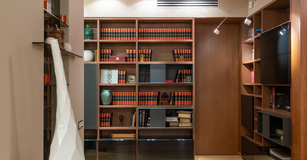 Is accommodation address required for a Netherlands study visa? - Interior of room with bookshelves