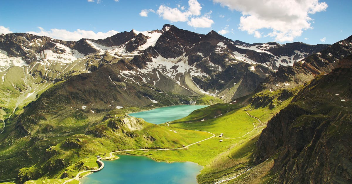 Is English understood / spoken around the Italian Lakes? - Aerial View of Mountain and Body of Water