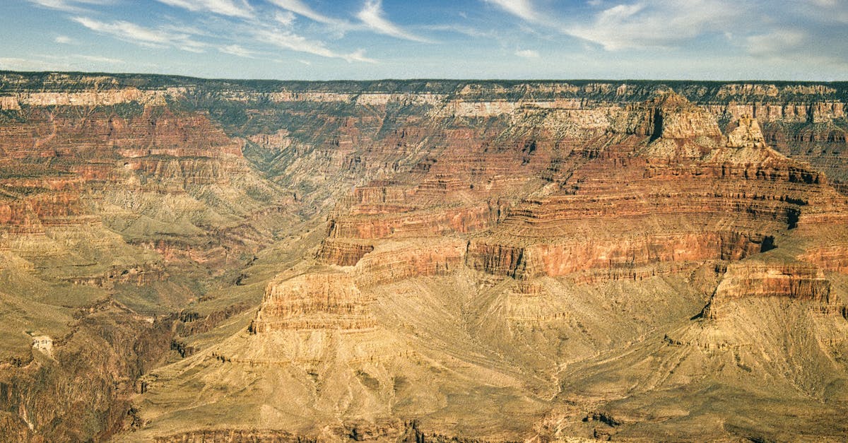 Is Grand Canyon Rim Trail longer than 5.4 mi? - Brown Rock Formation Under Blue Sky