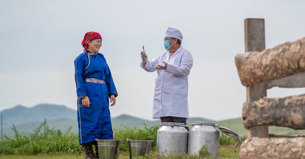 Is Inner Mongolia safer than Mongolia? - Examination of Milk at Farm in Mongolia by Veterinarian