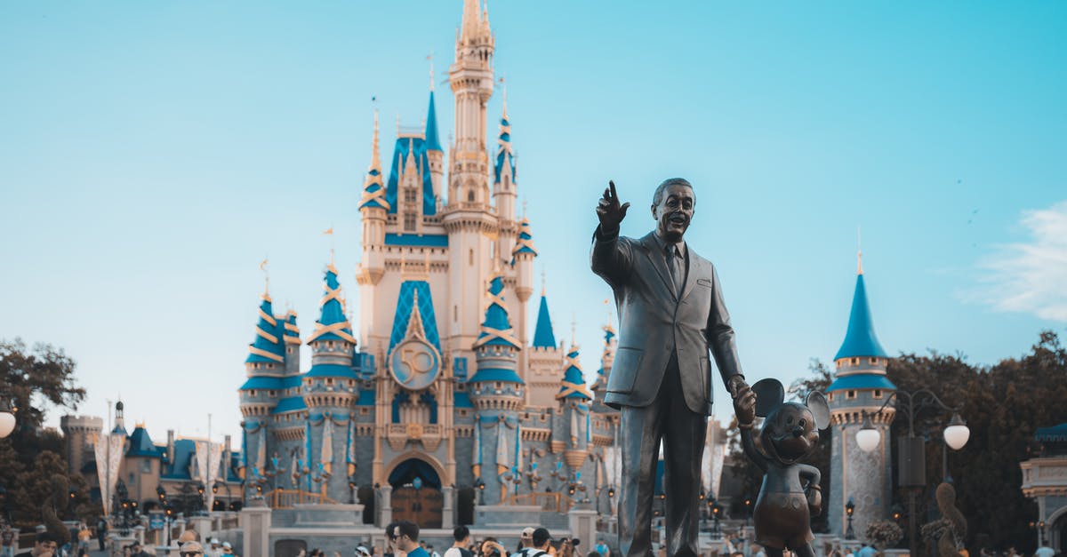 Is it allowed to enter in Disneyland Paris with food? - Free stock photo of castle, disney, disney world