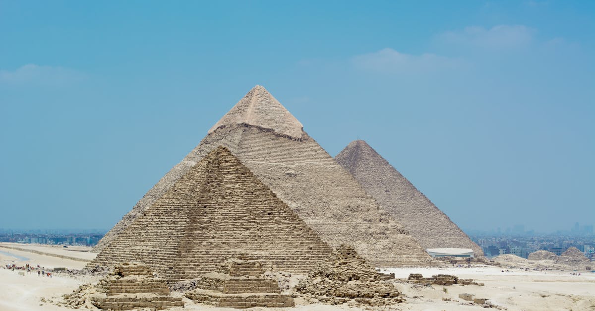Is it best for Canadians to get an Egyptian visa in advance or at the Cairo airport? - Great Pyramid Of Giza Under The Blue Sky