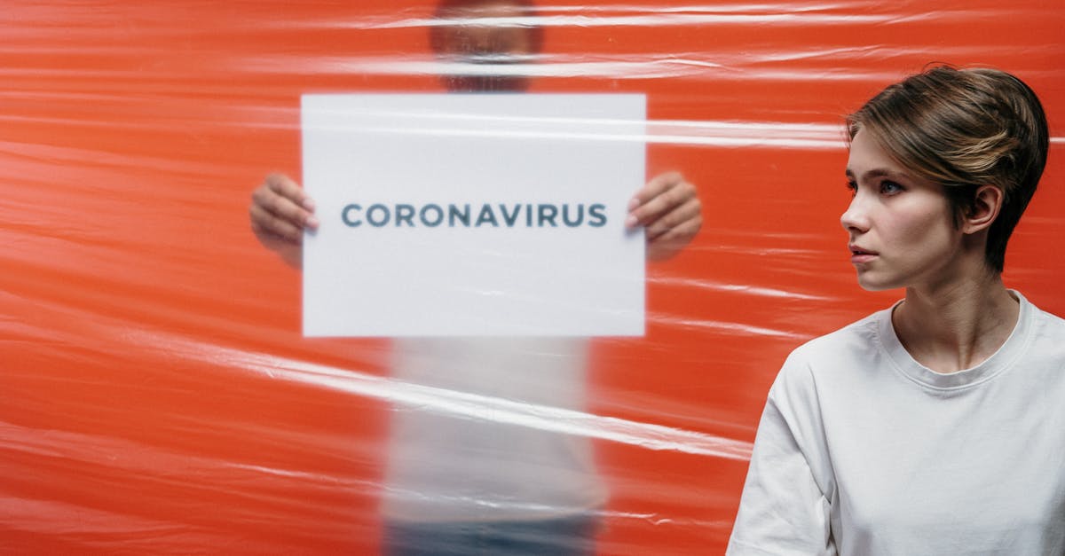 Is it currently safe to travel to and live in Kyiv, Ukraine? [closed] - Man in White Shirt Holding A Sign Of Coronavirus