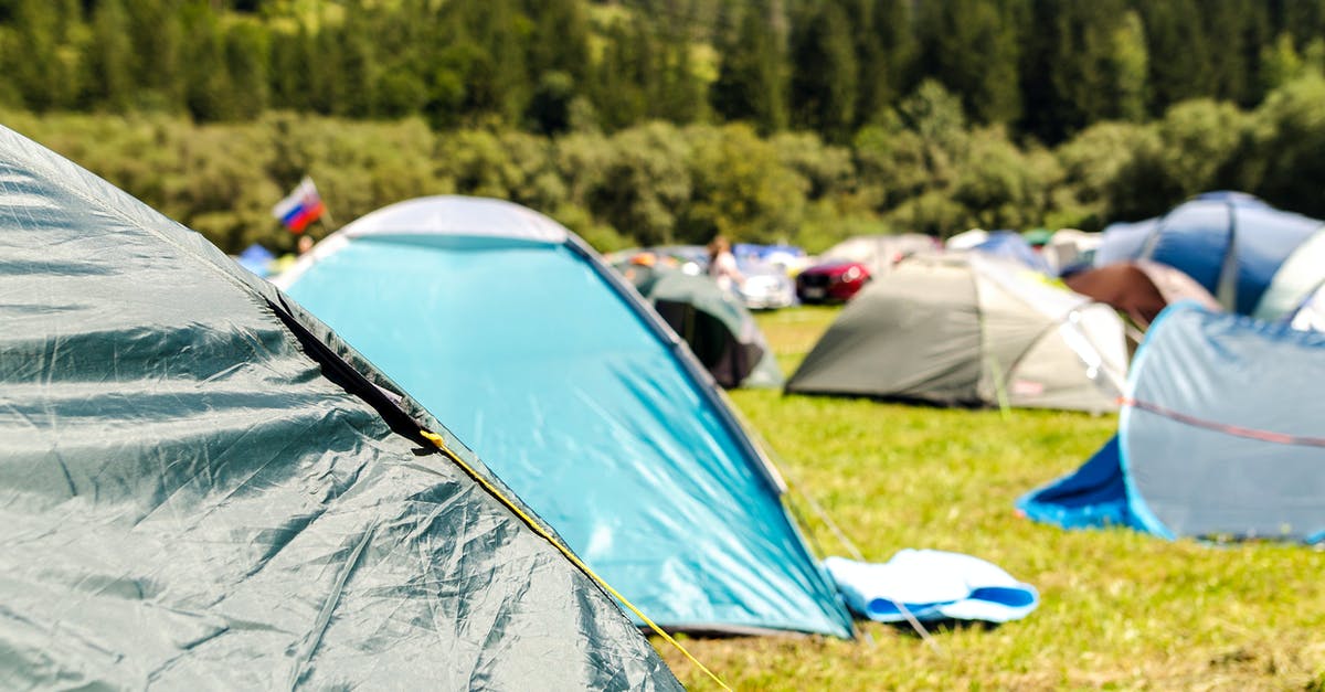 Is it legal to camp outside in France and Spain? - Tents Surrounded by Trees