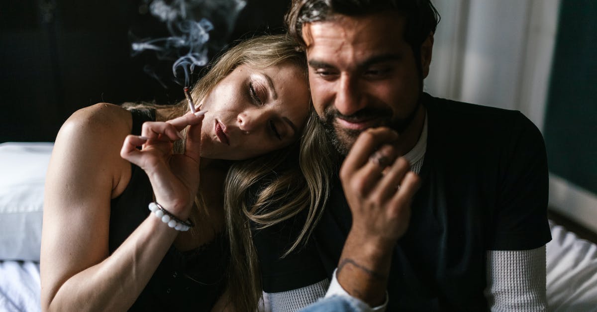 Is it legal to smoke weed in Czech Republic? - A Couple Smoking Weed Together