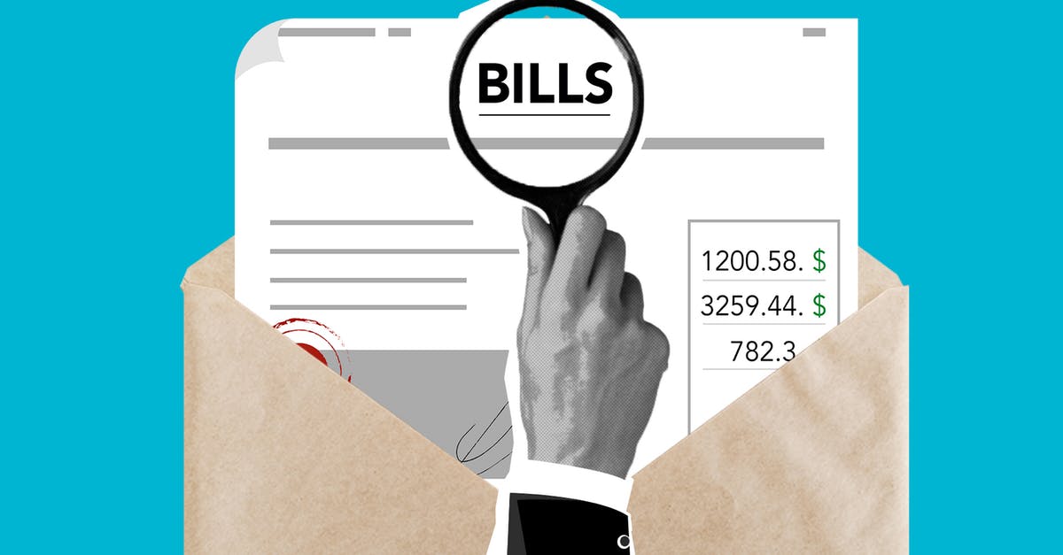 Is it more expensive to buy airplane tickets around Christmas? - Cutout paper composition of male with magnifier received expensive taxes and payments on blue background