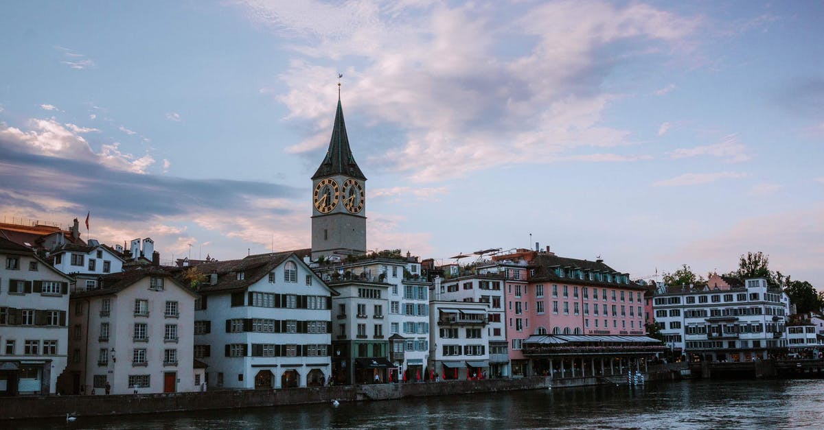 Is it necessary to clear customs in Zurich - White and Brown Concrete Building Near Body of Water