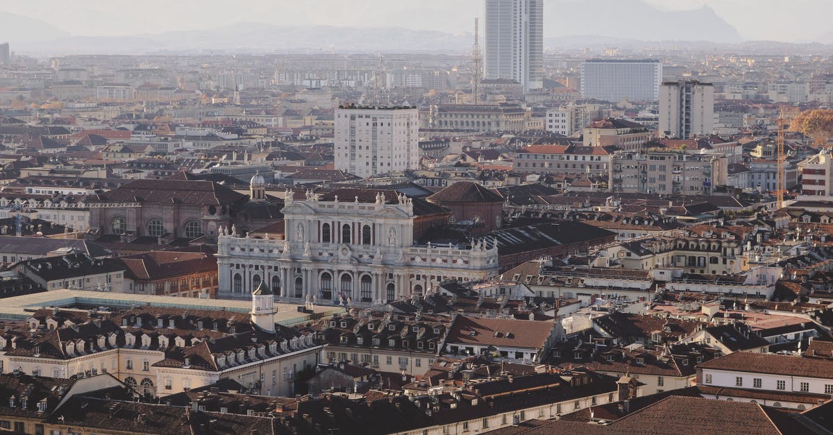 Is it possible for a non-resident in Italy to acquire the "Abbonamento Musei Torino Piemonte"? - Aerial View of an Urban Area