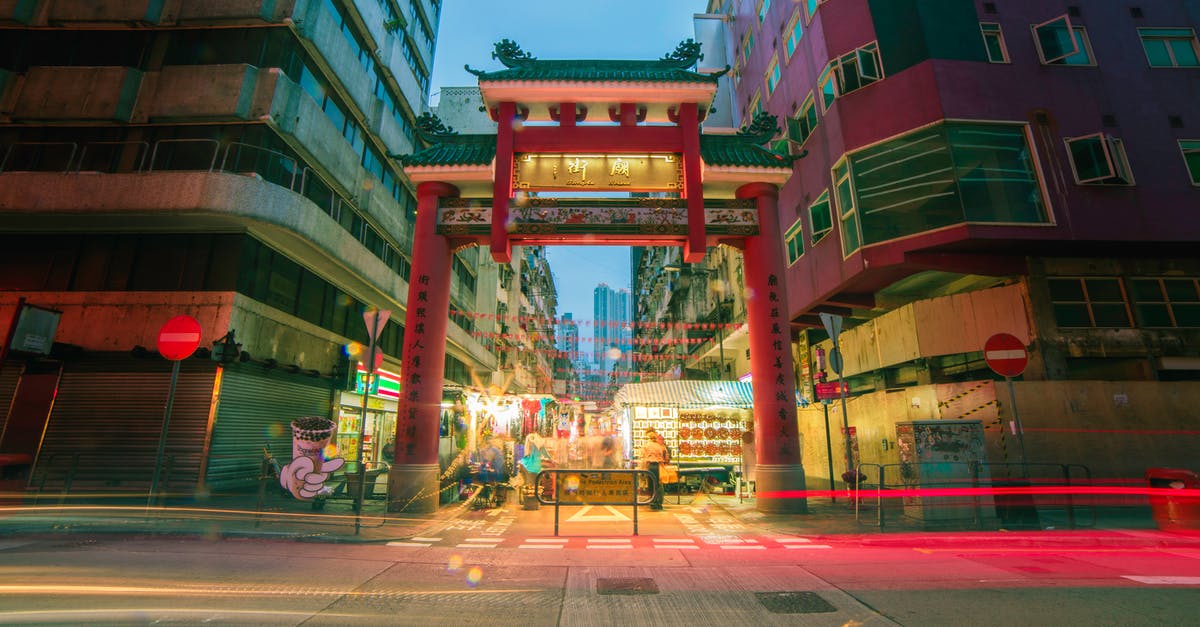 Is it possible for an American to get a Chinese visa in Hong Kong? - Timelapse Photo of China Town