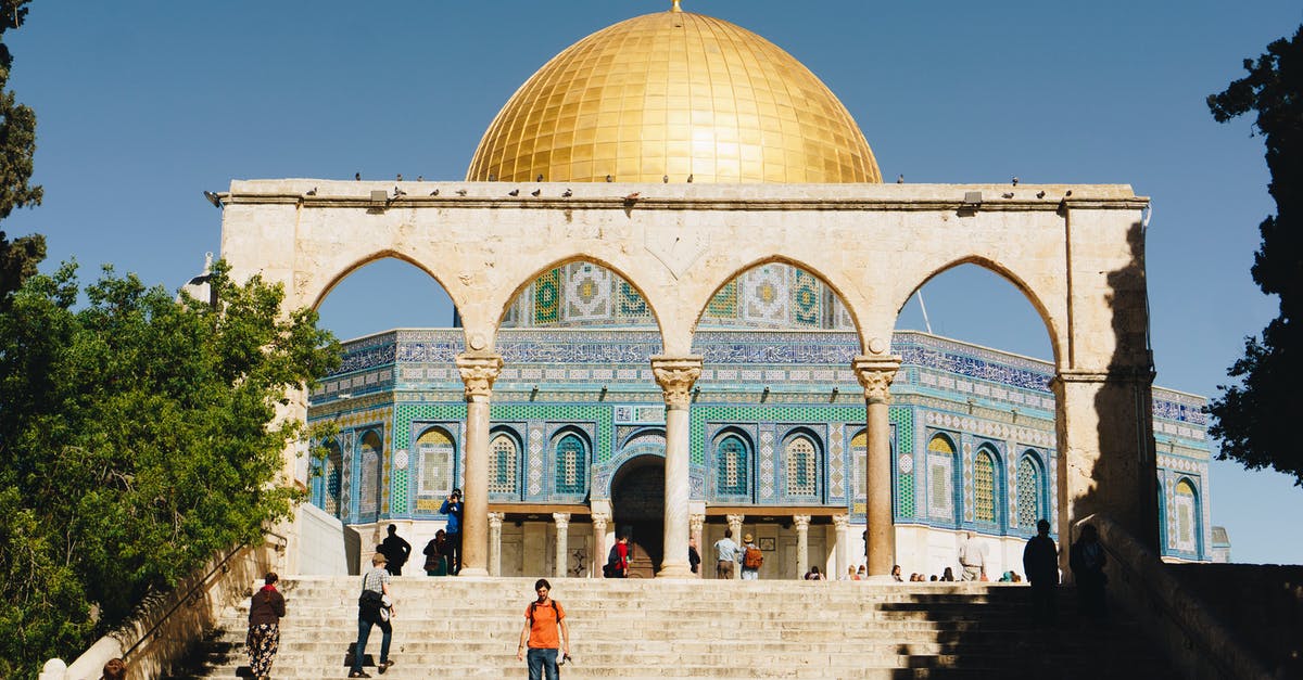 Is it safe for a Muslim to visit Israel nowadays? - People Walking Up and Down the Stairs Near Temple