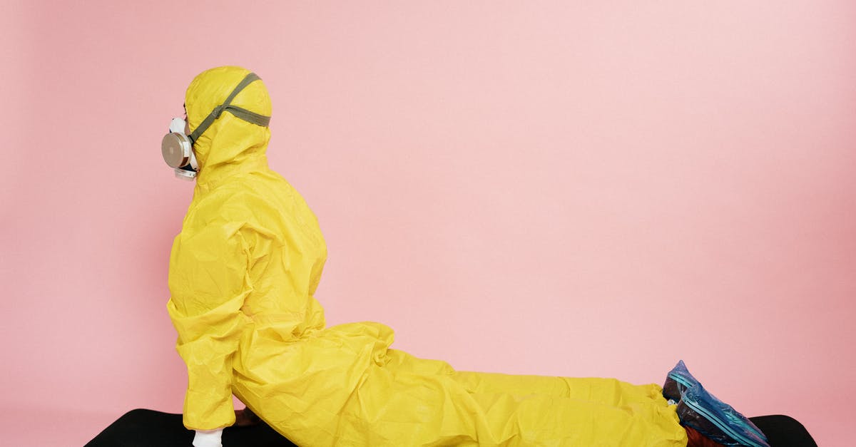 Is it safe for an ESTA waiver visitor to return to Japan until the corona virus has been contained? - Man In Yellow Protective Suit Stretching