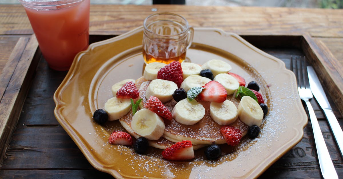 Is maple syrup a food under US customs law? - Photo Of Pancake With Fruits