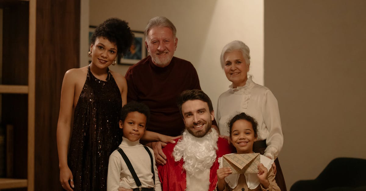 Is my grandfather eligible for an EEA Family Permit? - Man in White Dress Shirt Standing Between 2 Women and Man