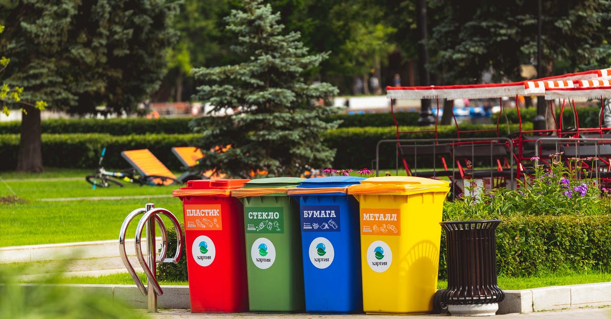 Is Russia a dog-friendly country?(Vladivostok, Moscow, St.Peterburg. etc.) - Assorted Color Plastic Trash Bins