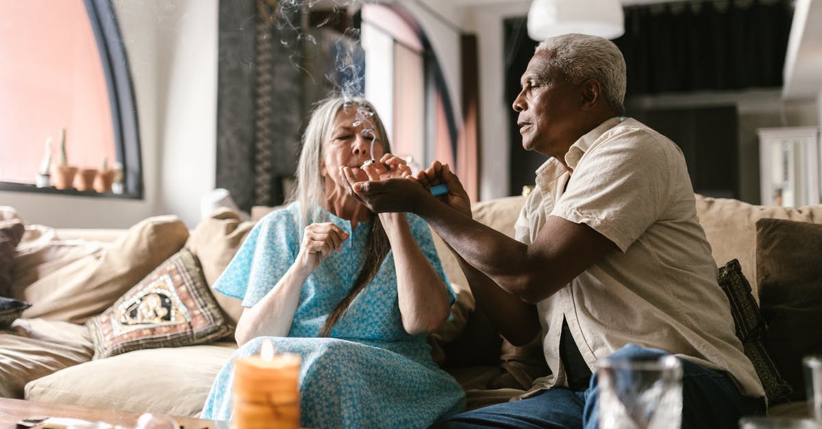 Is smoking weed legal or just tolerated in Colorado? - An Elderly Couple Smoking in the Living Room