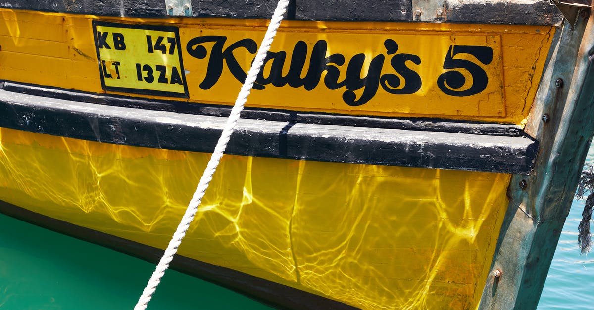 Is the BIVS still in effect during COVID times? - Yellow bright boat with reflection of water on coast of calm ocean in daytime