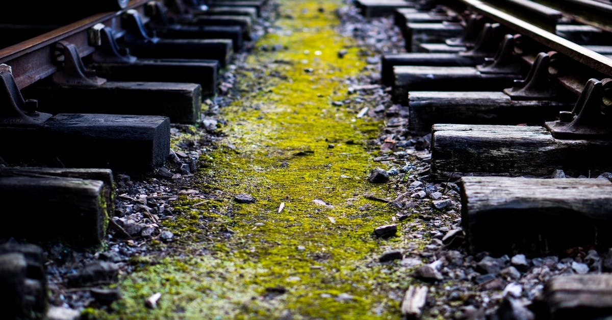 Is the Eurostar route to Amsterdam a new railway track? - Close-up of Yellow Cart