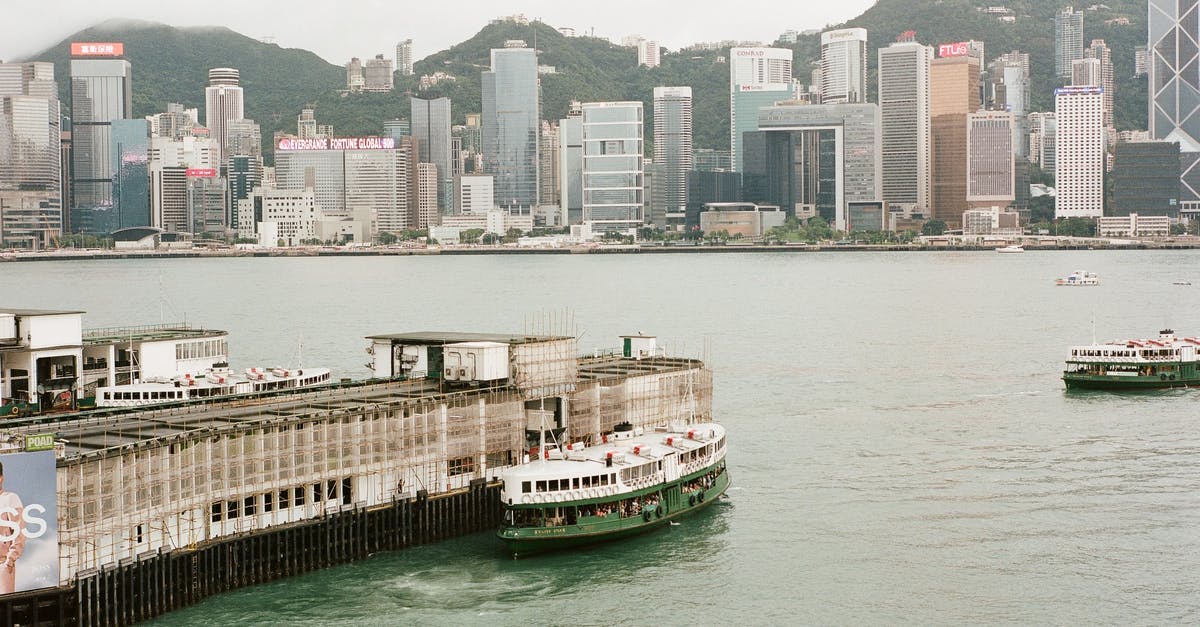 Is the ferry from Hong Kong to Macau crowded during weekends? - A Ferry at the  Hong Kong Ocean Terminal in Victoria Harbour, Hong Kong