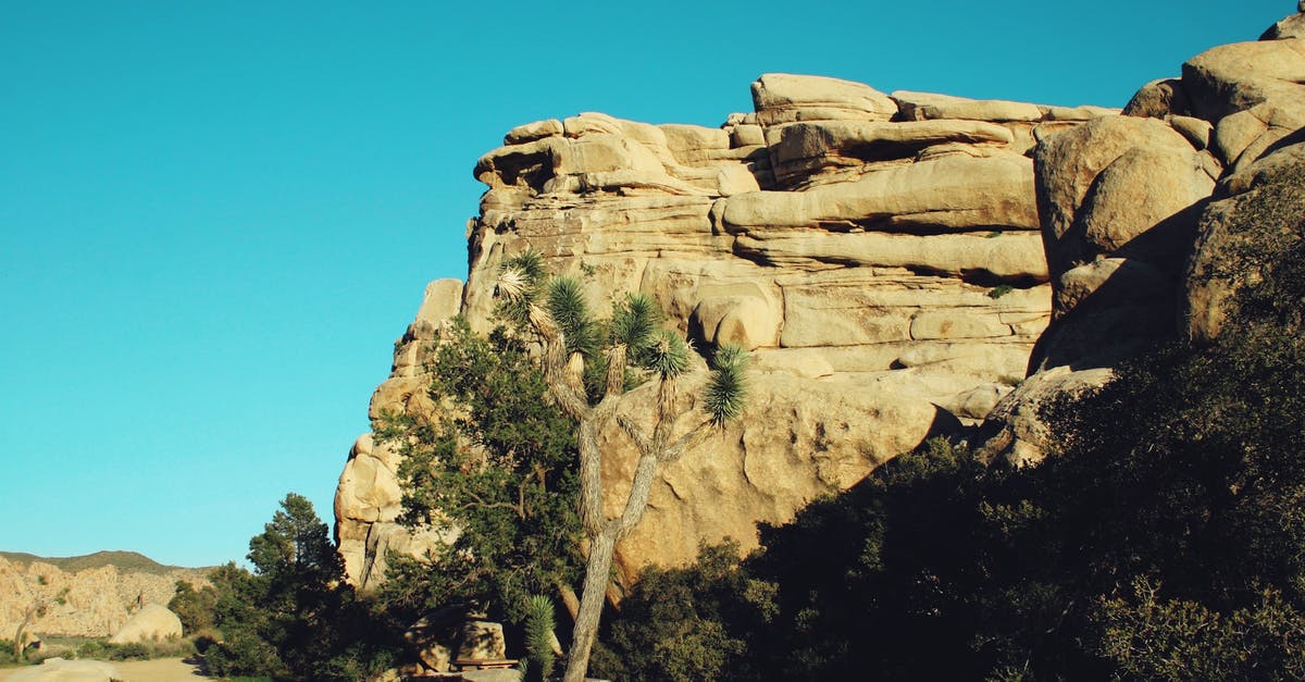 Is the Hidden Valley Trail in Joshua Tree National Park toddler-friendly? - Brown Rock Formation