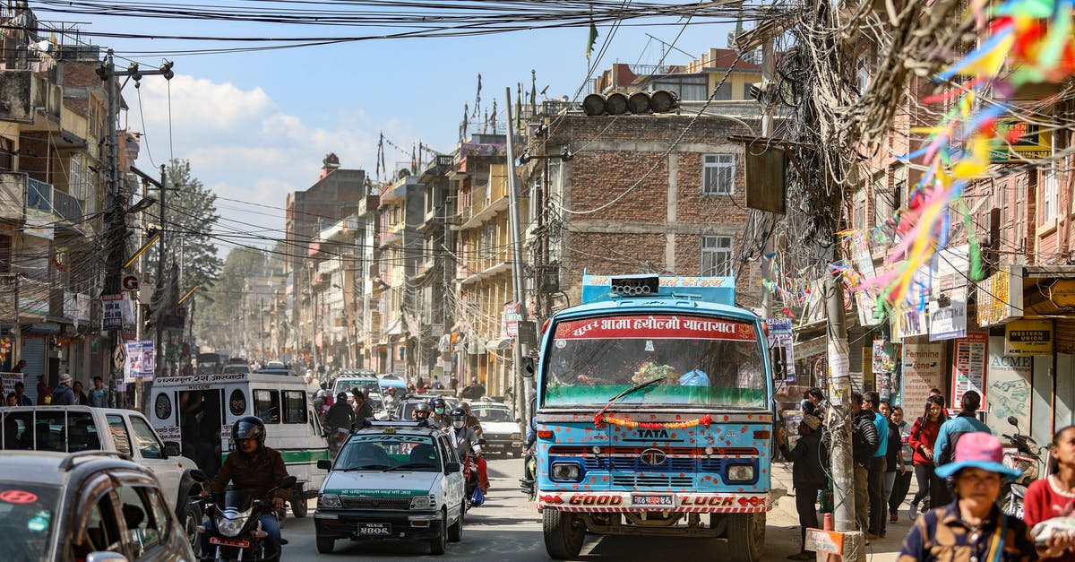 Is the road from Delhi to Nepal Safe? - Photograph of a Street in Nepal