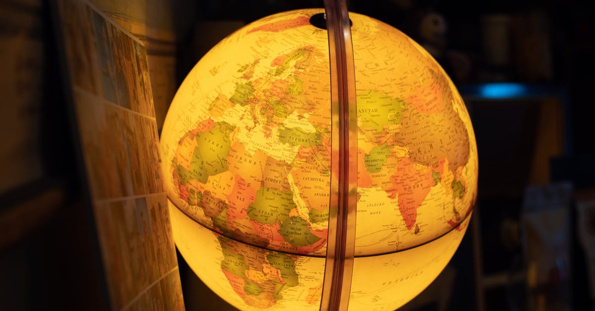 Is there a better GOKL map? - Yellow and Green Desk Globe