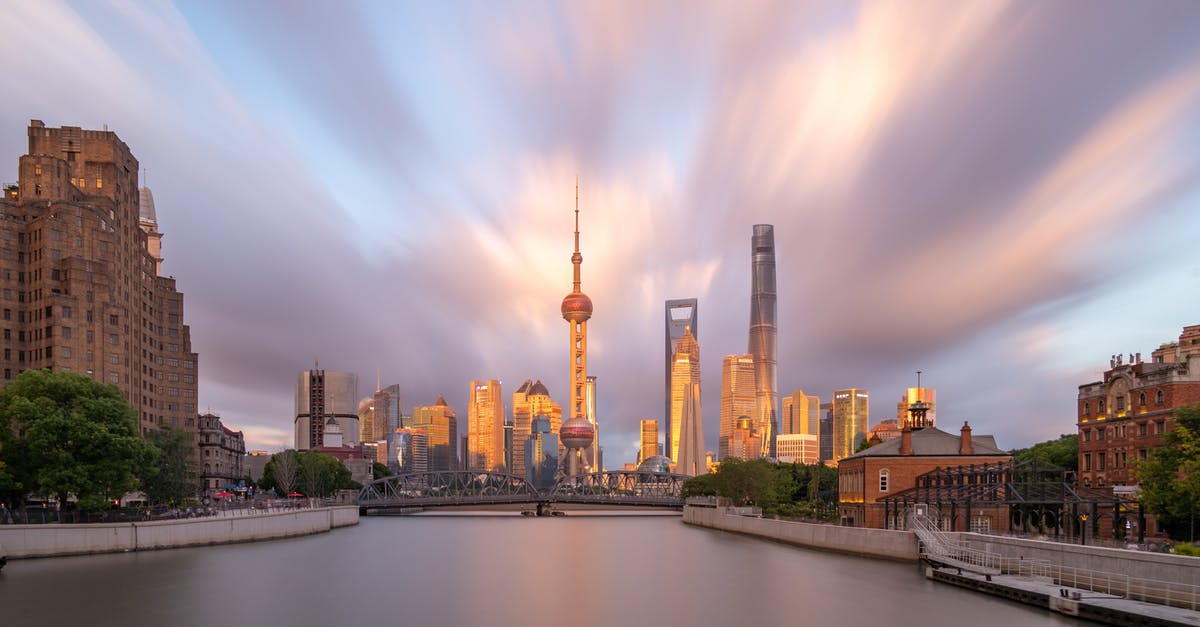 Is there a resource about panoramic views at take-off/landing? - Beautiful Sight of Shanghai