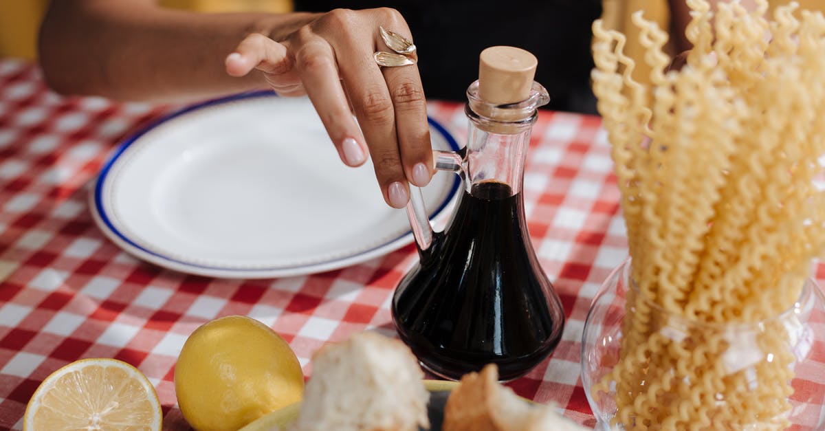 Is there a rule against taking food through TSA security checkpoints? - Close up on Woman Taking Vinegar Bottle