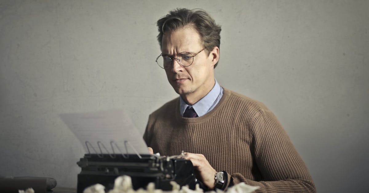 Is there any problem if I booked Multi Destinations ticket? [duplicate] - Adult frowned male writer working on typewriter at home