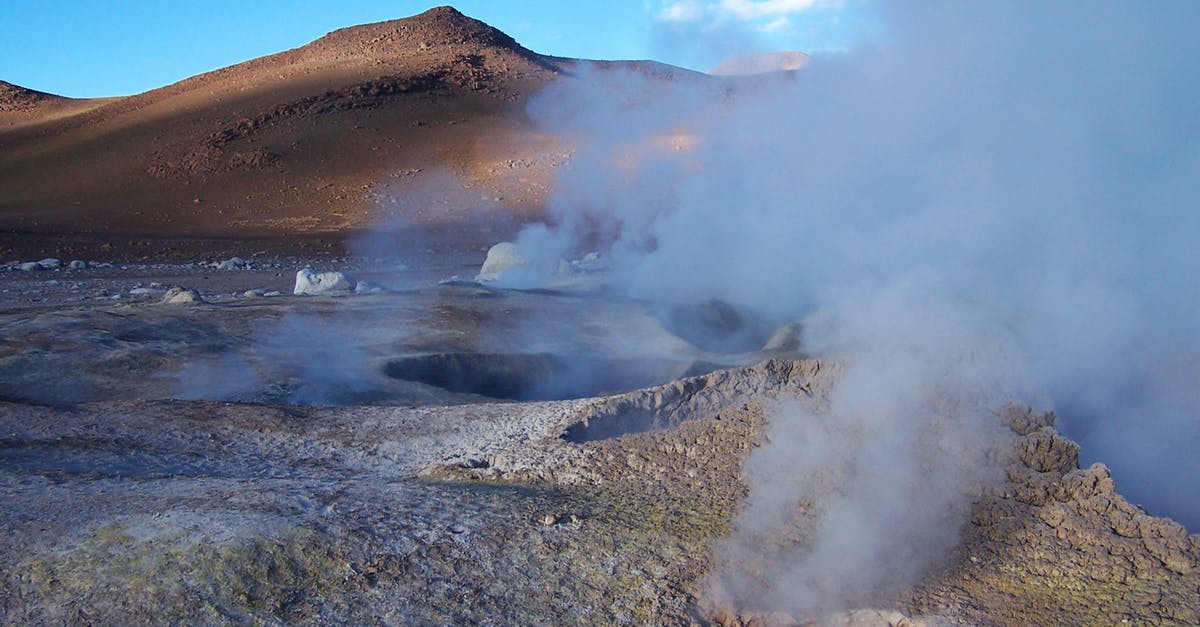 Is traveling from Uyuni (Bolivia) to San Pedro (Chile) easy? - Close Up Shot of a Volcano