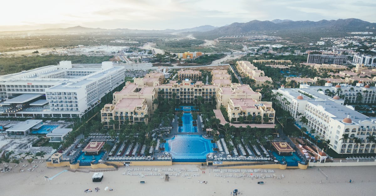 Is Uber currently safe to use around Cabo San Lucas? - Aerial Shot Of Hotel Buildings