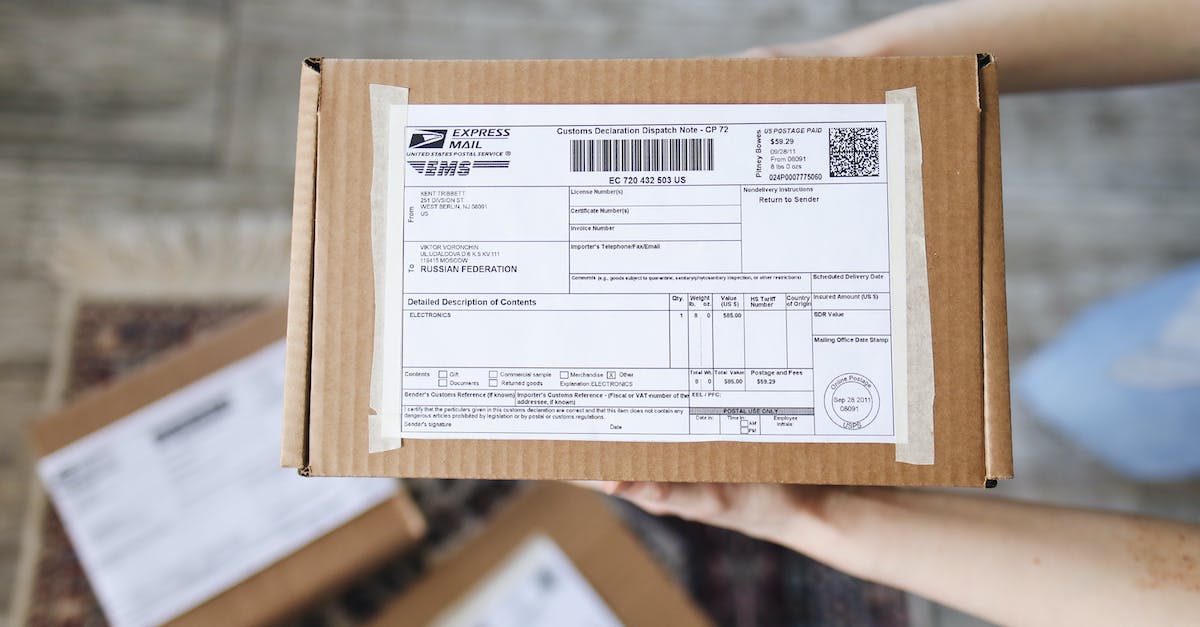 Is Willer Express reliable? - A Brown Delivery Box with Mailing Details