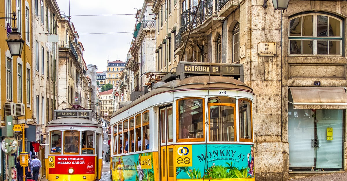 Issue while reissue of Portugal Railway ticket - Photo of Train In Railroad