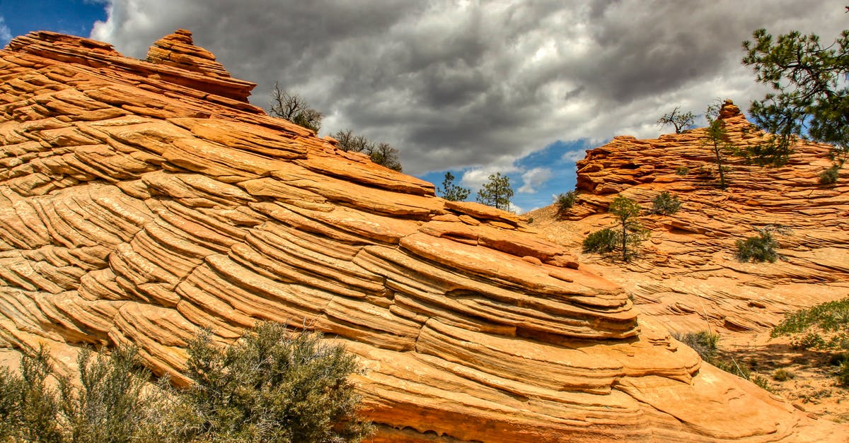 Issues with US immigration after alleged overstay - how to handle? - Rocks Formation in Zion National Park